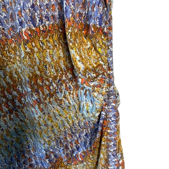 ANTHROPOLOGIE Daily Practice Purple Motiff Treasure Dress Womens XL Sleeveless - Picture 3 of 8